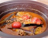 簡単!ナスとミニトマトのあっさりひき肉煮作り方5写真