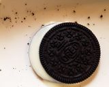 材料3つ！オレオのレアチーズケーキ☆★☆作り方7写真