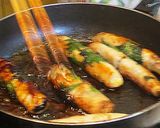 茄子の肉紫蘇巻き作り方4写真