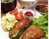 簡単☆ピーマンの肉詰め☆ハンバーグ作り方8写真