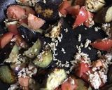 ナスのひき肉炒めinたっぷりトマト作り方3写真