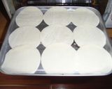 トースターで簡単餃子の皮ピザ作り方1写真