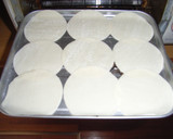 トースターで簡単餃子の皮ピザ作り方1写真