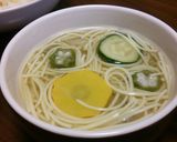 七夕ver.素麺風玉子とうふ入りスープ♪作り方6写真