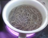 とろ玉牛肉和そば作り方4写真