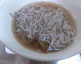 とろ玉牛肉和そば作り方5写真