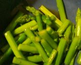 アスパラ麻の実ナッツ和え作り方3写真