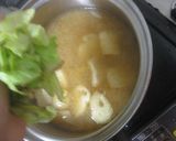 レタスのみそ汁作り方5写真