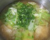レタスのみそ汁作り方6写真