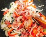 茄子と牛肉のカレーオイスター炒め作り方7写真
