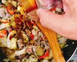 茄子と牛肉のカレーオイスター炒め作り方9写真