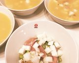 枝豆と長芋とササミの冷やし茶碗蒸し作り方2写真