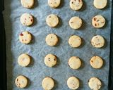 クランベリー&クリームチーズのクッキー作り方7写真