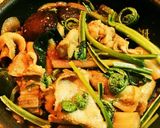 サムライ特製 鶏皮味噌炒め丼❤作り方2写真