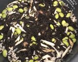夏に♪梅とひじき枝豆の炊き込みご飯作り方6写真