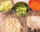 ♡野菜たっぷり豚キムピビンバ♡作り方1写真