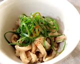 旦那が喜ぶつまみ♢鳥皮ポン酢作り方4写真