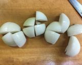 男飯 ルー不使用鶏胸肉のクリームシチュー作り方1写真