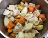 男飯 ルー不使用鶏胸肉のクリームシチュー作り方8写真