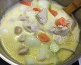 男飯 ルー不使用鶏胸肉のクリームシチュー作り方9写真