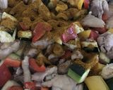 夏野菜とチキンのラタトゥイユカレー作り方7写真