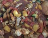 夏野菜とチキンのラタトゥイユカレー作り方8写真