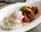 夏野菜とチキンのラタトゥイユカレー作り方11写真
