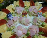 アンパンマン♪そうめんの飾り付け作り方3写真