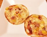 余っちゃう餃子の皮でピザ♡簡単作り方3写真