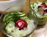 冷製 山わさび味噌汁！冷たい味噌汁！作り方5写真
