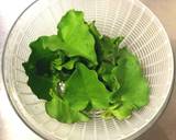 オカワカメの炒め物作り方1写真