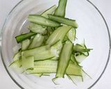 きゅうりのセサミンたっぷり胡麻サラダ作り方1写真