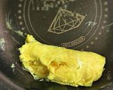 たまご1個&巻かない⁉️卵焼き☆お弁当に作り方4写真