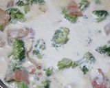 チキンとブロッコリーの濃厚クリームパスタ作り方13写真