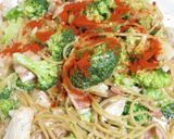 チキンとブロッコリーの濃厚クリームパスタ作り方17写真