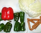 キャベツの卵黄マヨネーズ炒め♪簡単作り方1写真