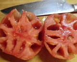 トマトの大量消費！おかかかけ白だし浸し～作り方1写真