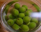 青梅のピクルス作り方1写真