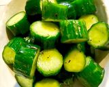 超お手軽♪胡瓜の浅漬け♪梅昆布茶作り方3写真