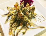 簡単☆旨し☆シシャモの☆青海苔チーズ焼き作り方3写真