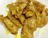鶏皮のガラムマサラ炒め作り方17写真