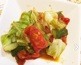 夏野菜のさっぱり炒め作り方8写真