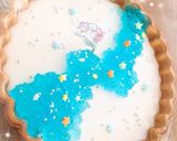 七夕⭐️レアチーズ〜天の川で待ち合わせ〜作り方7写真
