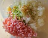 レタス(芯)と玉葱のもちもちゴマ焼売作り方6写真