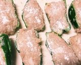 ピーマンの肉詰め☆鶏ミンチ！簡単！作り方3写真