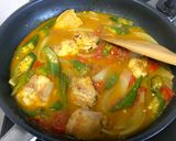 夏野菜と鶏肉☆即席和風カレー作り方5写真