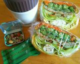 低糖質お弁当♥わんぱくサンド♡沼サンド♡作り方7写真