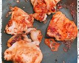 ❀鶏胸肉のヨーグルト味噌漬け❀《お弁当》作り方5写真