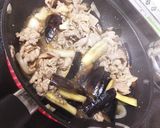 くたくた茄子と豚こまのとろみ生姜焼き作り方4写真