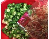 簡単！夏野菜で☆和え物☆なす☆オクラ作り方3写真